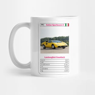 ITALIAN SUPERCAR - card game Mug